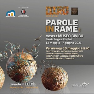 12-05-21 domani riapre il Museo Civico con l'inaugurazione della mostra Peroleinrame_locandina